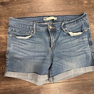 Levi's Blue Jean Shorts for Women size 30